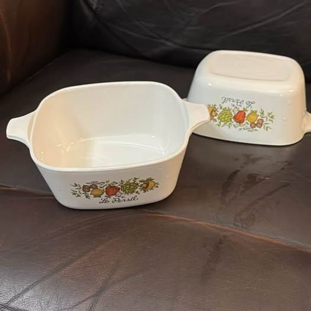 Corning Ware Spice O' Life P-43-B 700ml Casserole Dishes - Set of 2